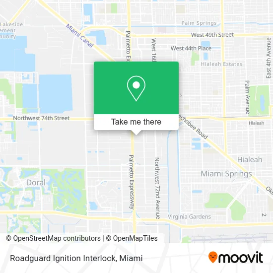 Roadguard Ignition Interlock map