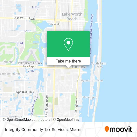 Integrity Community Tax Services map