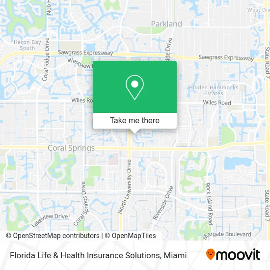 Florida Life & Health Insurance Solutions map