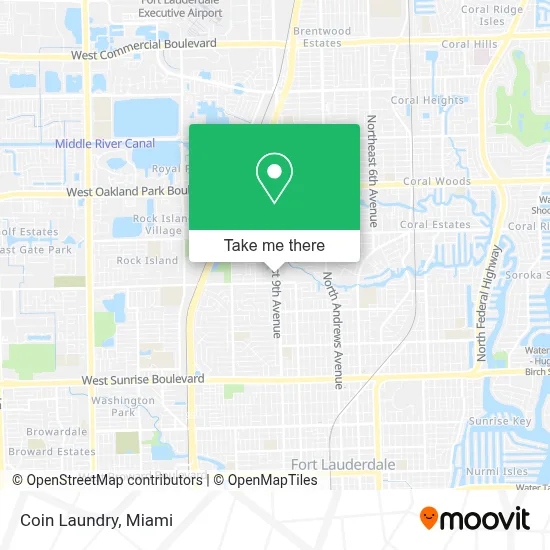 Coin Laundry map