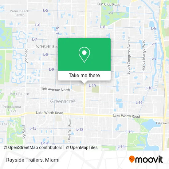 Rayside Trailers map