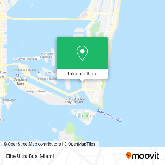 Elite Ultra Bus map