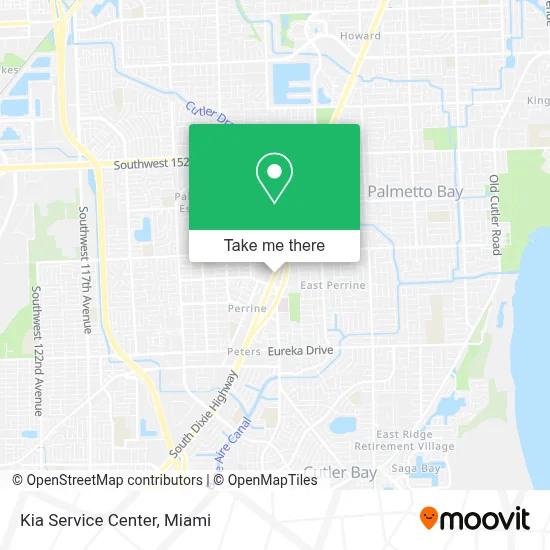 Kia Service Center map