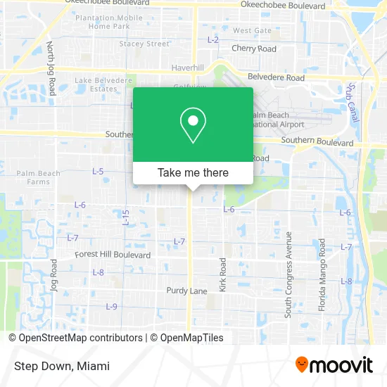 Step Down map