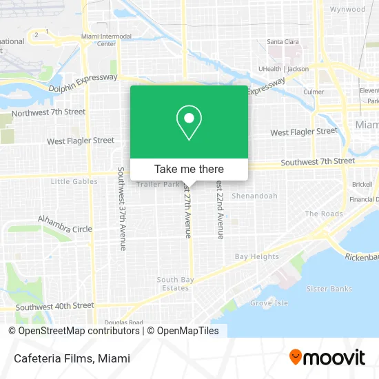 Cafeteria Films map