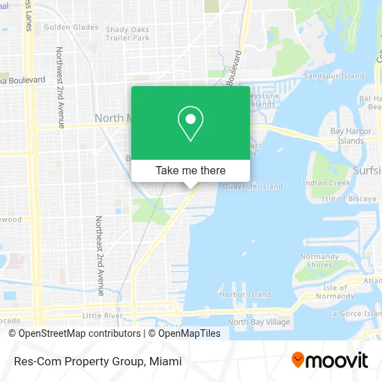 Res-Com Property Group map