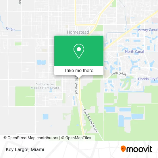 Key Largo! map