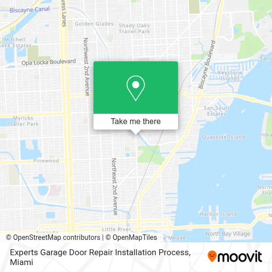 Experts Garage Door Repair Installation Process map