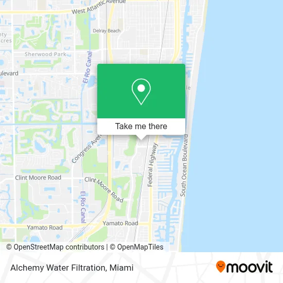 Alchemy Water Filtration map