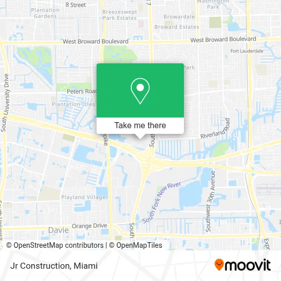 Jr Construction map