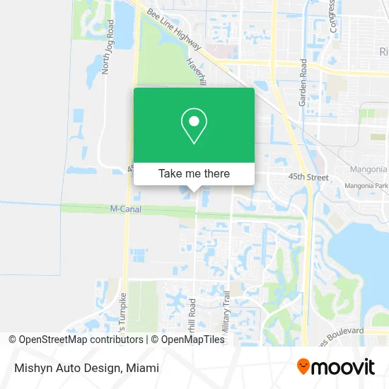 Mishyn Auto Design map