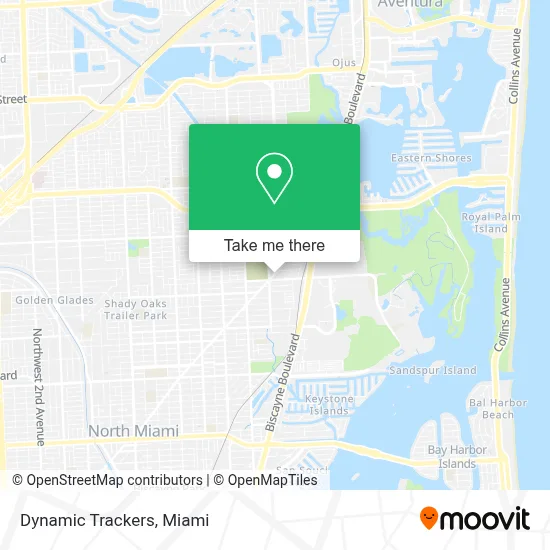 Dynamic Trackers map