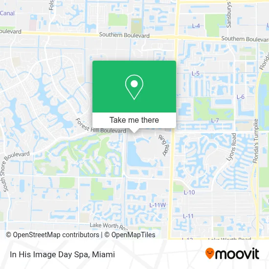Mapa de In His Image Day Spa