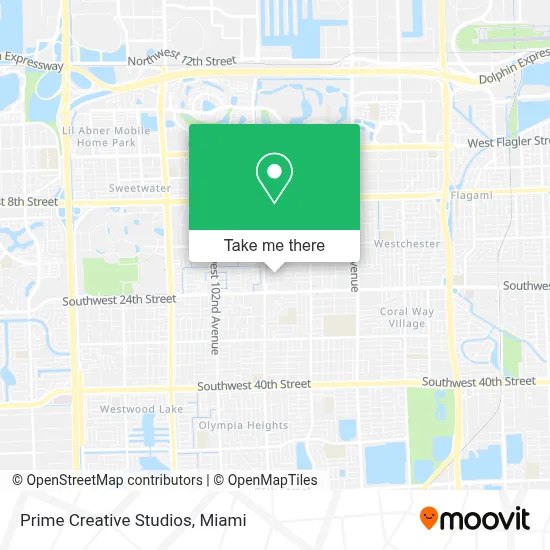 Prime Creative Studios map