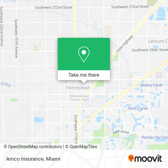 Amco Insurance map