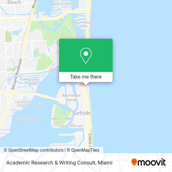 Academic Research & Writing Consult map