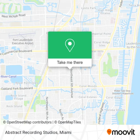 Abstract Recording Studios map