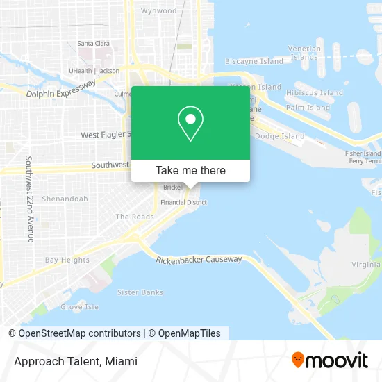 Approach Talent map