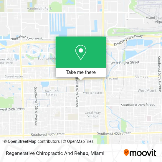 Regenerative Chiropractic And Rehab map