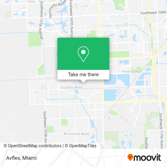 Avflex map