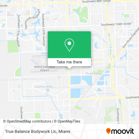 True Balance Bodywork Llc map