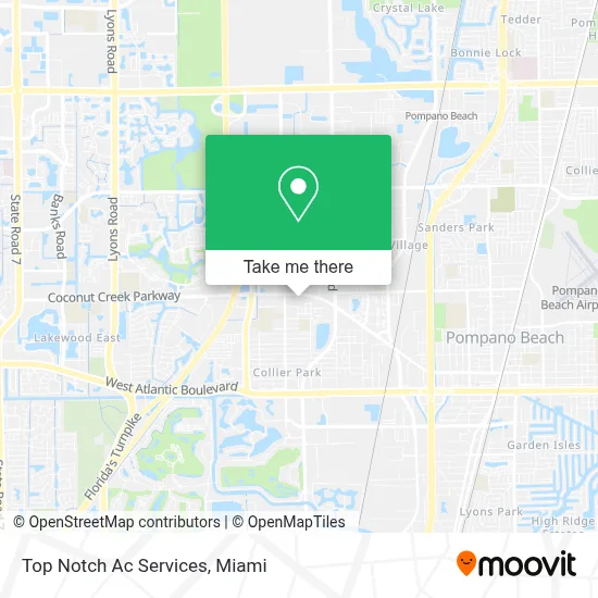 Top Notch Ac Services map