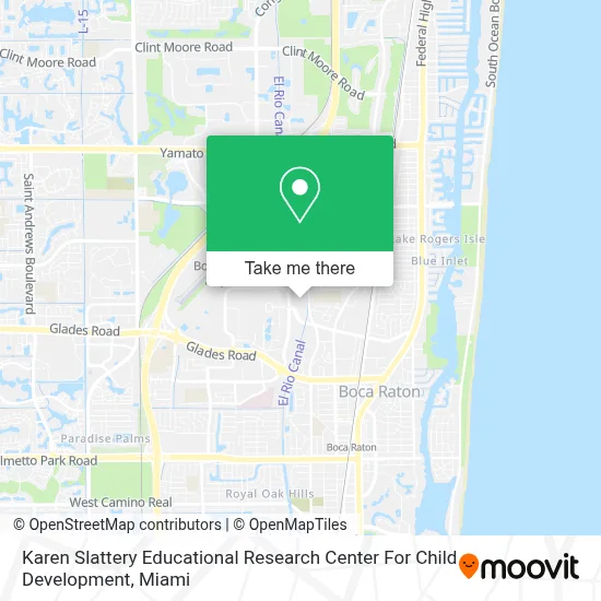 Karen Slattery Educational Research Center For Child Development map