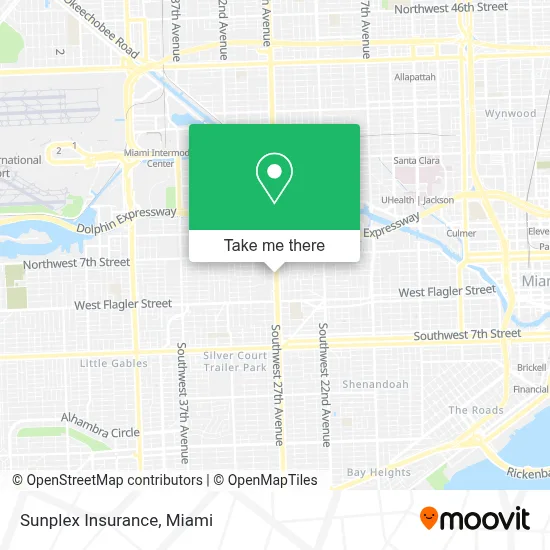 Sunplex Insurance map