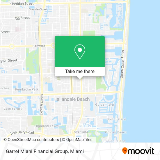 Garrel Miani Financial Group map