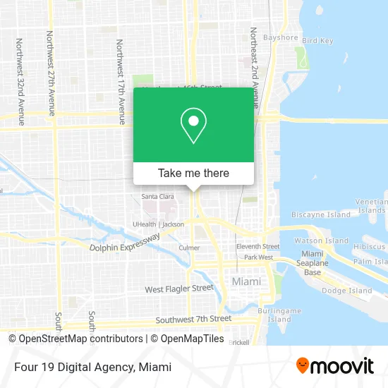 Four 19 Digital Agency map