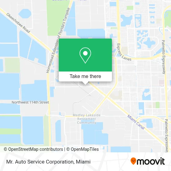 Mr. Auto Service Corporation map