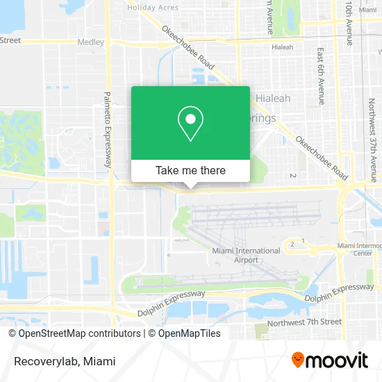 Recoverylab map
