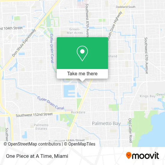 One Piece at A Time map