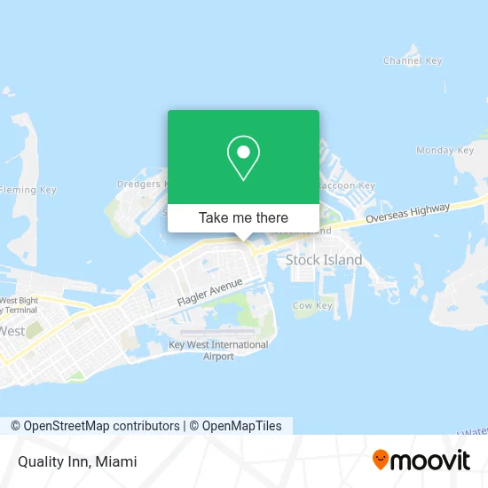 Quality Inn map