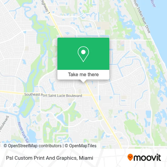 Psl Custom Print And Graphics map