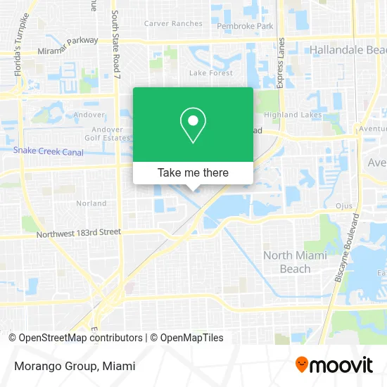 Morango Group map