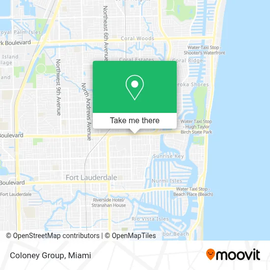 Coloney Group map