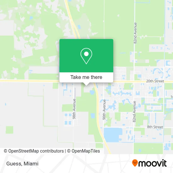 Guess map
