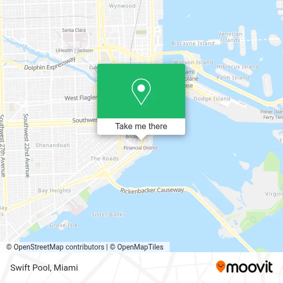 Swift Pool map