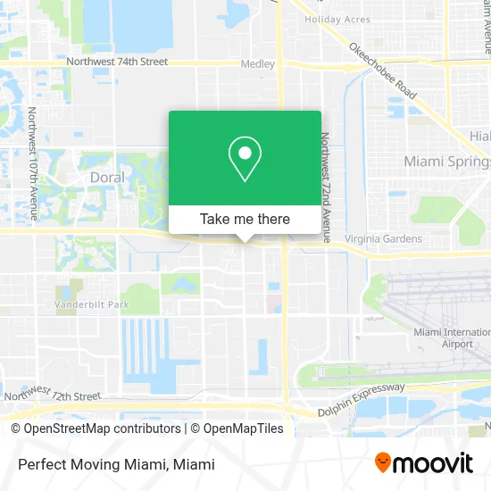 Perfect Moving Miami map