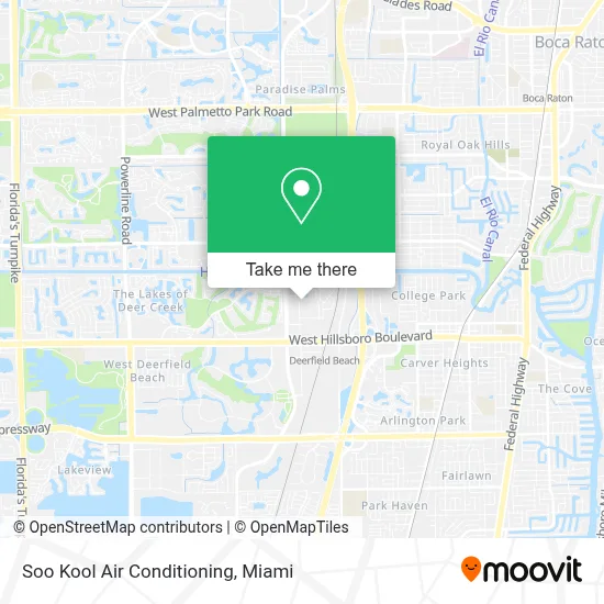 Soo Kool Air Conditioning map