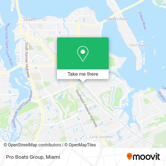 Pro Boats Group map