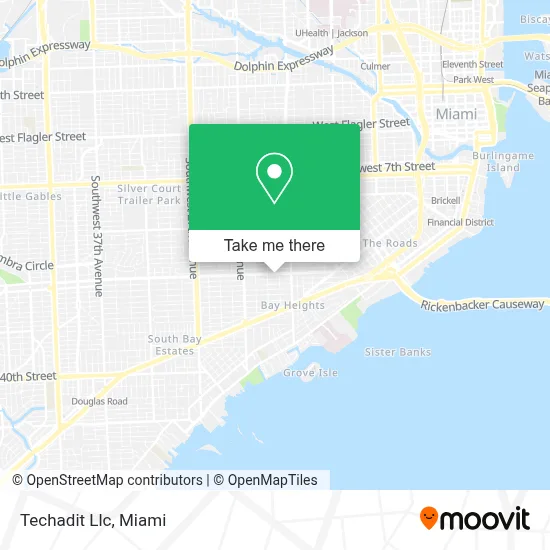 Techadit Llc map