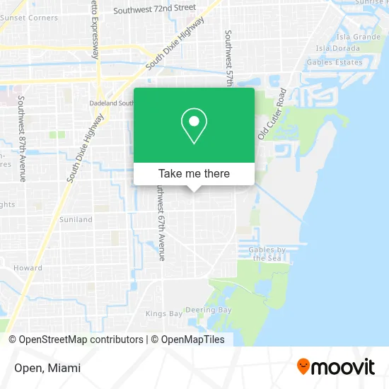 Open map