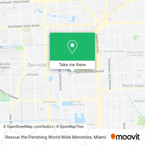 Rescue the Perishing World-Wide Ministries map