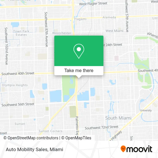 Auto Mobility Sales map