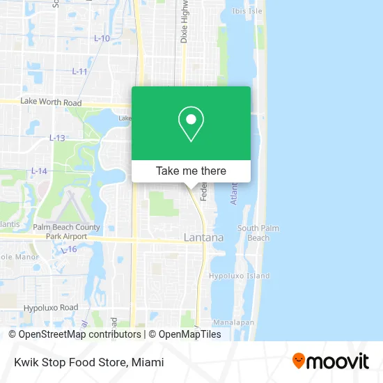 Kwik Stop Food Store map