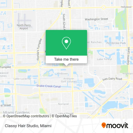Classy Hair Studio map