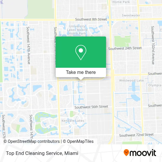 Top End Cleaning Service map