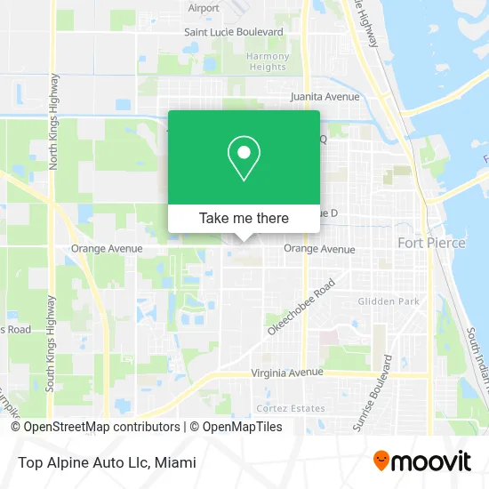 Top Alpine Auto Llc map